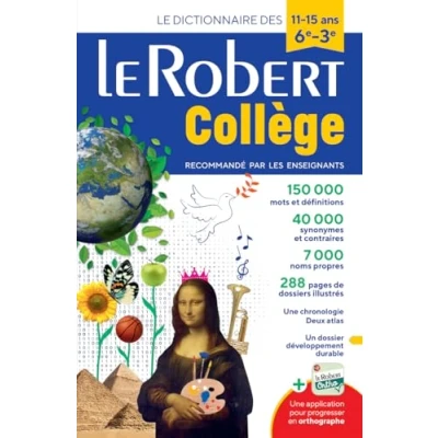 Abbildung von Le Robert College 2024: Monolingual French Dictionary for Students (Le Scolaire)