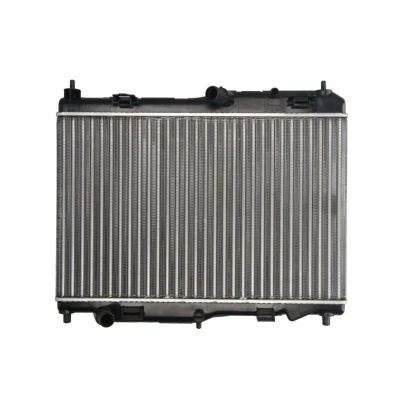 Abbildung von NRF 53044A Kühler, Motorkühlung Aluminium 563 350 23 Kühlrippen mechanisch gefügt FORD: Transit Courier Van