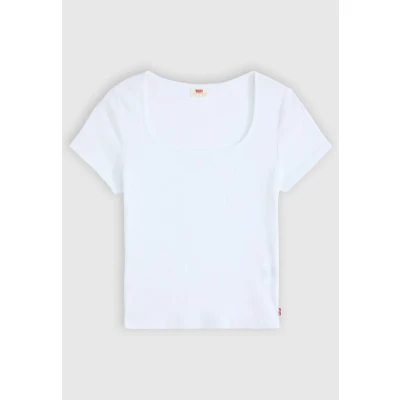 Abbildung von Levi&#039;s® T Shirt »ESSENTIAL SQRD NE«, Feinrippqualität