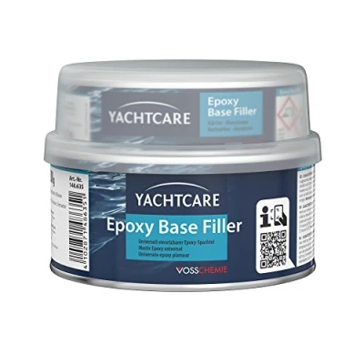 Abbildung von Yachtcare Unisex Base Filler Epoxyspachtel, hellgrau, 500g EU