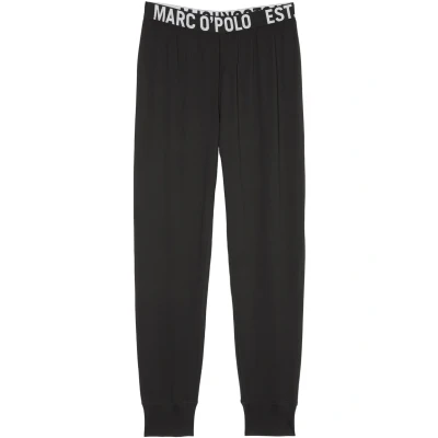 Abbildung von Marc O&#039;Polo Nachtwäsche Hose, Herren, Größe: Small, Schwarz