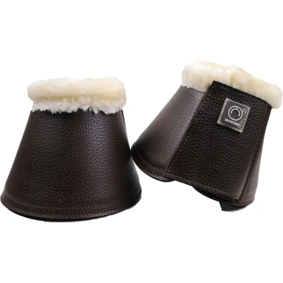 Abbildung von Montar Hufglocken PU Leather Braun