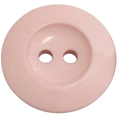 Abbildung von AERZETIX C74109 10er Set Nähknöpfe rund ∅20x3 mm mit 2 Löchern 32L L32 Farbe rosa aus Kunststoff Öffnung kurzwaren nähen kleidung dekoration