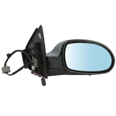 Abbildung von Außenspiegel Tyc 305 0019 rechts grundiert konvex, blau getönt, beheizbar, mit Temperatursensor, für elektr.Spiegelverstellung CITROËN: C5 II Estate