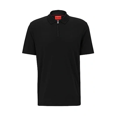 Abbildung von HUGO Dekok Poloshirt, Herren, Größe: Large, Black one
