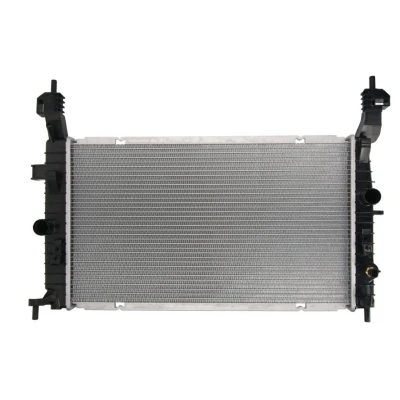 Abbildung von NRF 50038 Kühler, Motorkühlung 605 348 16 Kühlrippen gelötet OPEL: Meriva A