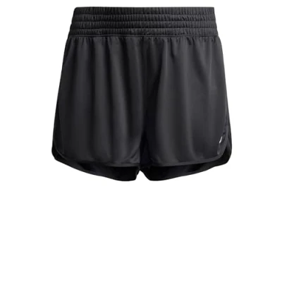 Abbildung von adidas Performance Pacer Essentials Highrise kurze Sporthose, Damen, Größe: 58 60, Black