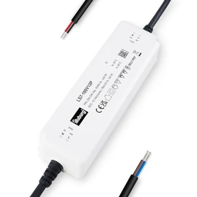 Abbildung von illuburg LED Trafo 12V 100W Wasserdicht IP67 Flackerfrei für Strip Lampe Netzteil Treiber Power Supply