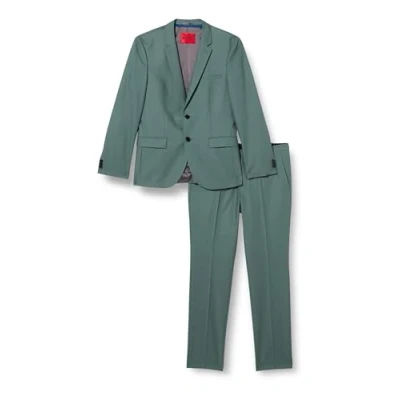 Abbildung von HUGO Henry Getlin SET Anzug, Herren, Größe: 50, Dark green