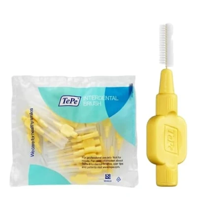 Abbildung von TePe Interdentalbürsten X soft HELLGELB 0,7 mm, 25 Stück