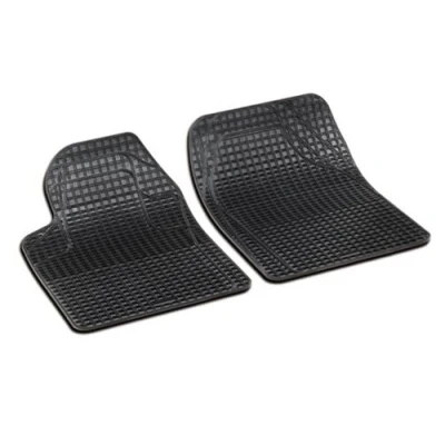 Abbildung von Bottari 14008 Universelle Gummifußmatte Goros Line, 2 Teile, Schwarz