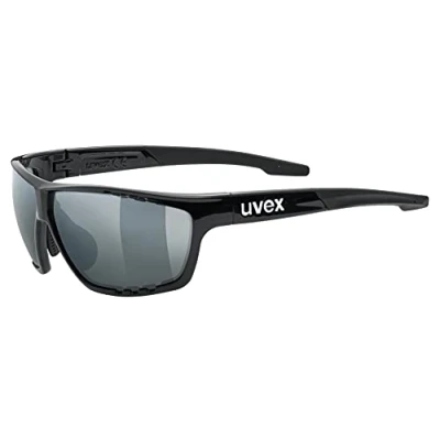 Abbildung von uvex Unisex Erwachsene, sportstyle 706 Sportbrille, black/silver, one size