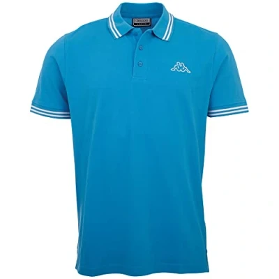 Abbildung von Kappa Herren Kurzarm Poloshirt STYLECODE: 709361 Aleot Men I Malibu Blue S