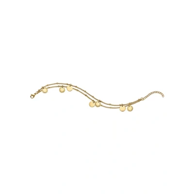 Abbildung von Liebeskind Berlin Armband LJ 0394 B 20 Edelstahl IP gold