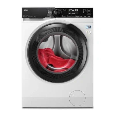 Abbildung von AEG LR7EW75610 WiFi Waschmaschine / Serie 7000 mit ProSteam UniversalDose Schublade 11,0 kg Leise Mengenautomatik Nachlegefunktion Kindersicherung Wasserstopp 1600 U/min