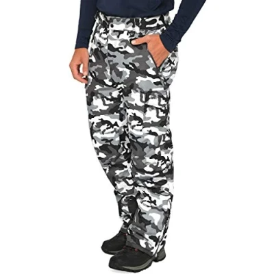 Abbildung von Arctix Herren Schneesport Cargohose Schneehose, A6 Camo Black, Medium (32 34W 32L)