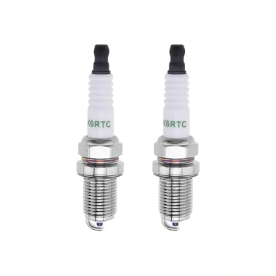 Abbildung von YINETTECH Packung mit 2 Stück Zündkerze Motorzündkerze K6RTC Kompatibel Briggs &amp; Stratton 491055S 491055 491055T 805015 Motor