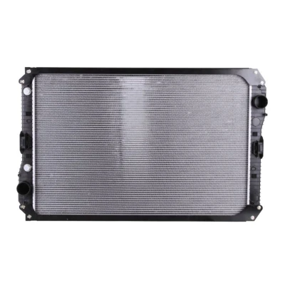Abbildung von NRF 519720 Kühler, Motorkühlung Aluminium 974 691 42 mit Rahmen Kühlrippen gelötet
