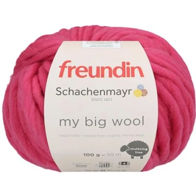Abbildung von Schachenmayr My Big Wool, 100G Magenta Handstrickgarne