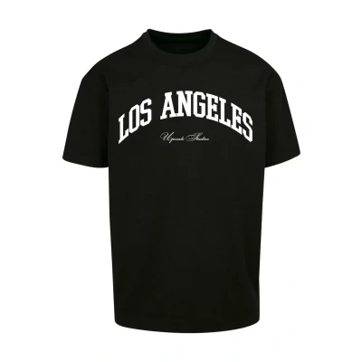 Abbildung von Upscale by Mister Tee L A College Tshirt print, Herren, Größe: 3XL, Black