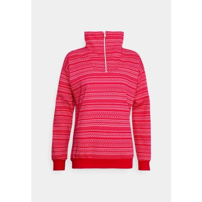 Abbildung von s.Oliver Sweatshirt, mit Norwegermuster, Loungeanzug