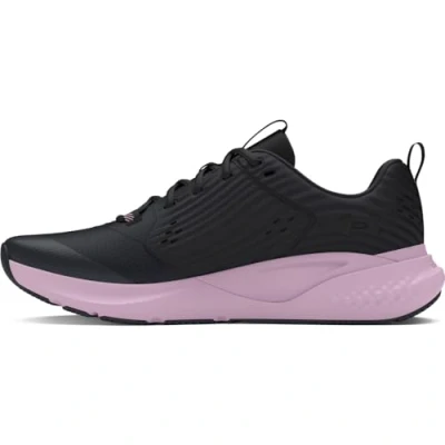 Abbildung von Under Armour Damen UA W Charged Commit TR 4 Laufschuhe, leichte Sportschuhe mit Lederobermaterial, Laufschuhe Performance Details