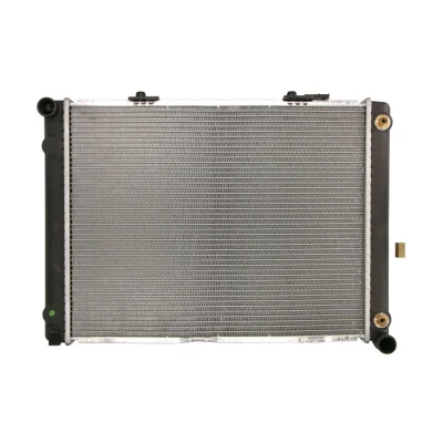 Abbildung von NRF EASY FIT 52023 Kühler, Motorkühlung Aluminium 573 448 32 mit Adapter Kühlrippen gelötet MERCEDES BENZ: 190