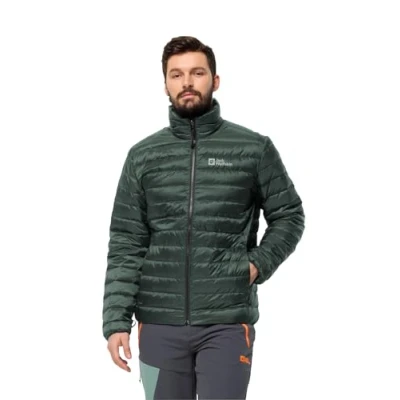 Abbildung von Jack Wolfskin Daunenjacke, Herren, Größe: Large, Black olive