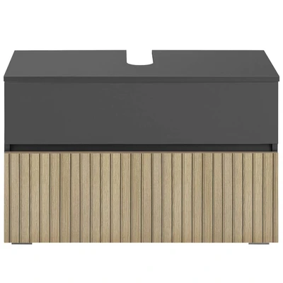 Abbildung von Home affaire Waschbeckenunterschrank »Wisla« Siphonausschnitt, Push to open Funktion, Breite 80 cm, Höhe 55 cm