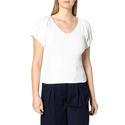 Abbildung von ONLY Onlleelo BACK Bluse, Damen, Größe: Small, Eggnog