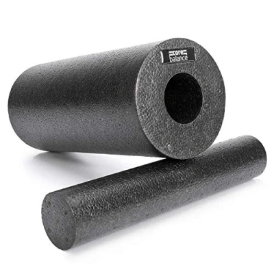 Abbildung von Core Balance 2 in 1 Faszienrolle mit herausnehmbarem Kern Massiert das Tiefengewebe &amp; lindert Rückenschmerzen Fitness Yoga für zu Hause teilig, 33 x 15 cm 6