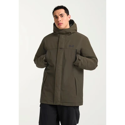 Abbildung von Jack Wolfskin Glacier Shield Regenjacke / wasserabweisende Jacke, Herren, Größe: 3XL, Obsidian moss