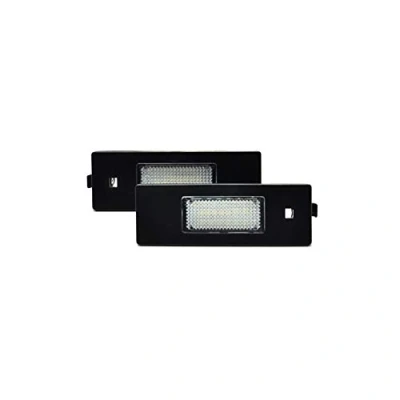 Abbildung von AUTO STYLE Satz LED Nummerschildbeleuchtung kompatibel mit Alfa Romeo/BMW/Fiat/Mini diverse Modelle