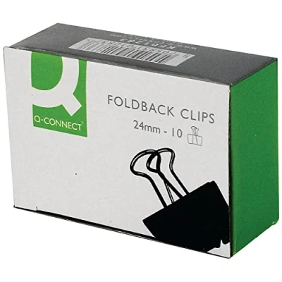 Abbildung von Foldback Klammern 24 mm