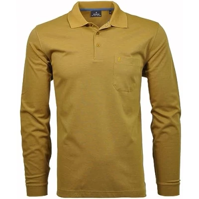 Abbildung von Ragman Herren Poloshirt, Curry 508, M