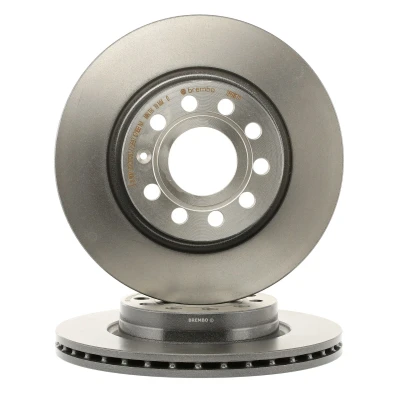 Abbildung von BREMBO COATED DISC LINE 09.9167.11 Bremsscheibe 280 22 5 innenbelüftet beschichtet hochgekohlt mit Schrauben VOLKSWAGEN: Golf Plus / Crossgolf