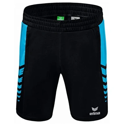 Abbildung von Erima Herren Six Wings kurze Shorts, schwarz/curacao, S