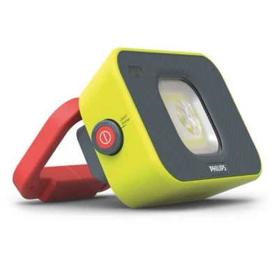 Abbildung von Philips LED Arbeitsleuchte Xperion 6000 Flood, wiederaufladbarer Strahler mit Zoom und dimmbarem Flut Spotlicht, 1000lm, Gestensteuerung, Powerbank Funktion