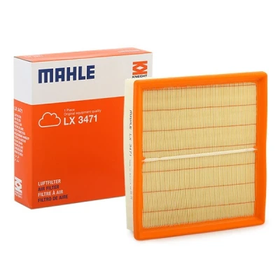 Abbildung von MAHLE ORIGINAL LX 3471 Luftfilter 57, 57,3 236 Filtereinsatz MERCEDES BENZ: CLA Coupe, GLA, Estate, INFINITI: Q30