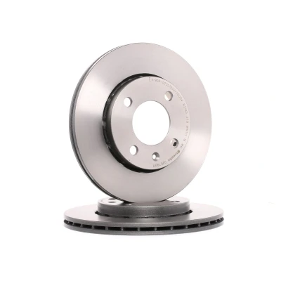 Abbildung von BREMBO COATED DISC LINE 09.6799.11 Bremsscheibe 239 18 4 innenbelüftet beschichtet mit Schrauben VOLKSWAGEN: Polo III Hatchback, Lupo / 3L
