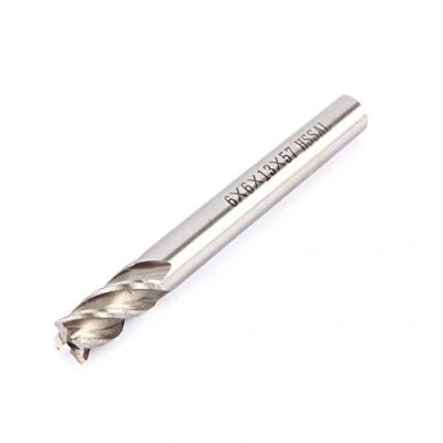 Abbildung von CNC Fräser Bohrer, HSS Zylinderschaft Schaftfräser 4/6 / 8/10 12mm Mill Cutter, für Datenverarbeitungszentren, geschnitzte (6mm)