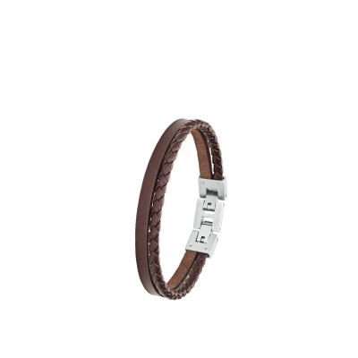 Abbildung von s.Oliver Armband, Herren, Größe: One Size, Braun