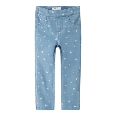 Abbildung von Name it Jeggings für Kinder, Größe: 104, Light blue denim