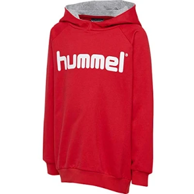Abbildung von Hummel Herren Hmlgo Kids Cotton Logo Hoodie Kapuzenpullover, True Red, 164
