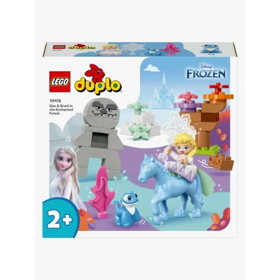Abbildung von LEGO DUPLO Disney 10418 Elsa und Bruni im Zauberwald