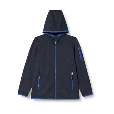 Abbildung von CMP Kinder Knit Tech Jacke mit fester Kapuze, B. Blau Hellblau, 176