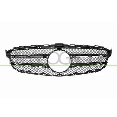 Abbildung von BLIC 6502 07 3521990P Kühlergrill chrom, schwarz, silber MERCEDES BENZ: C Class Saloon