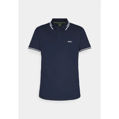 Abbildung von BOSS PAUL Poloshirt, Herren, Größe: Medium, Dark blue