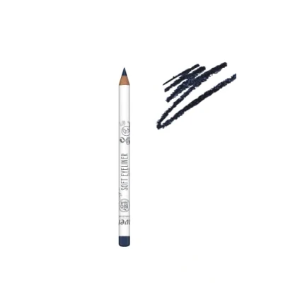 Abbildung von lavera Soft Eyeliner Blue 04 Naturkosmetik Komfortable Anwendung Frei von Silikonen Mineralöl Vegan Bio Jojobaöl &amp; Sonnenblumenöl 1,14g