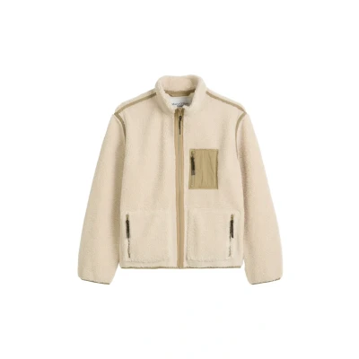 Abbildung von Marc O&#039;Polo Denim Fleecejacke, Herren, Größe: XXL, Dusty field